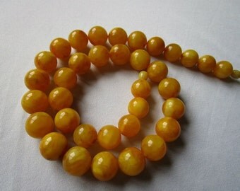 76g Butterscotch Necklace Bernsteinkette baltic amber Bernstein 老琥珀 Collier