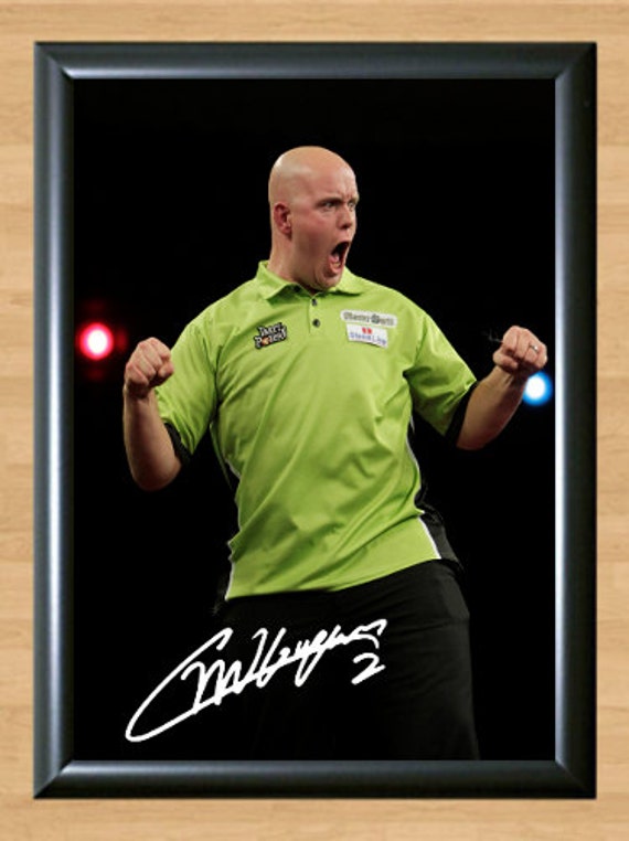 Michael Van Gerwen Darts Gerwin MVG Signed by TrendyPostersAU