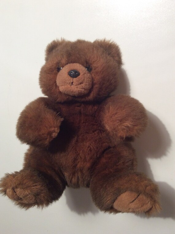 ty brown bear stuffed animal