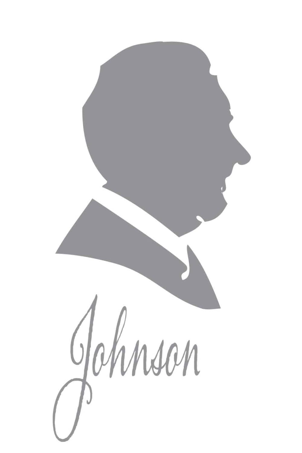POL08 President Silhouette on Reusable Laser-Cut Stencil: