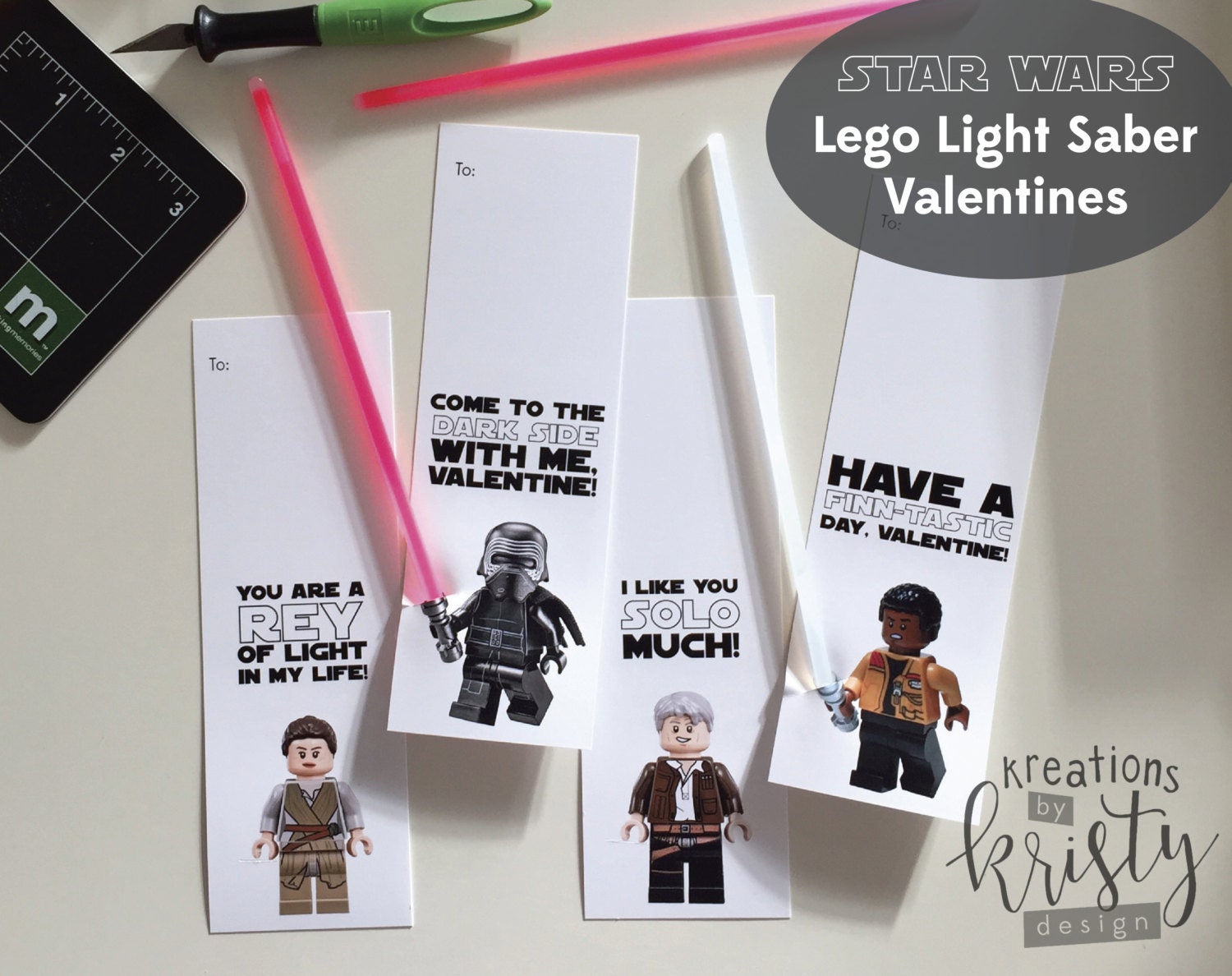 Printable Star Wars Valentines With Glow Stick | valentine s day star wars lego force awakens glow stick Printable Star Wars Valentines With Glow Stick | valentine s day star wars lego force awakens glow stick