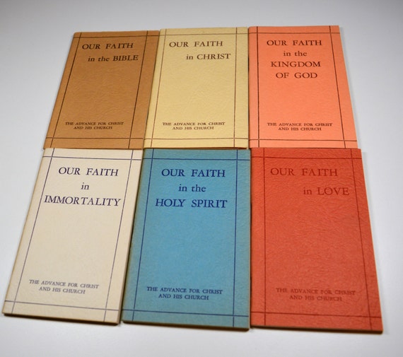 Bible Study Pamphlets Our Faith in the Bible Christ Kingdom of