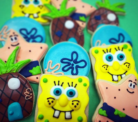 Spongebob Sugar Cookies