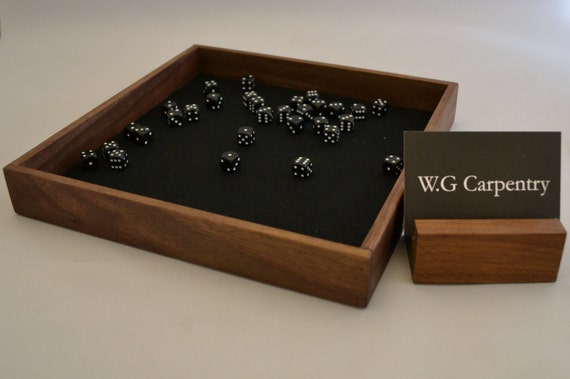 knight game table dice tray