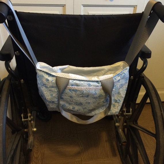 Wheelchair bag wheelchair tote purse wheelchair accessory