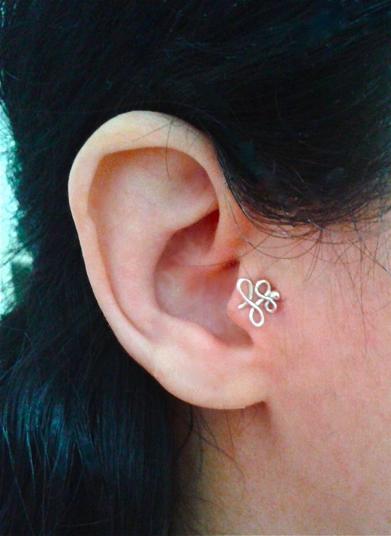 Tragus piercing earring cartilage earring for pierced tragus