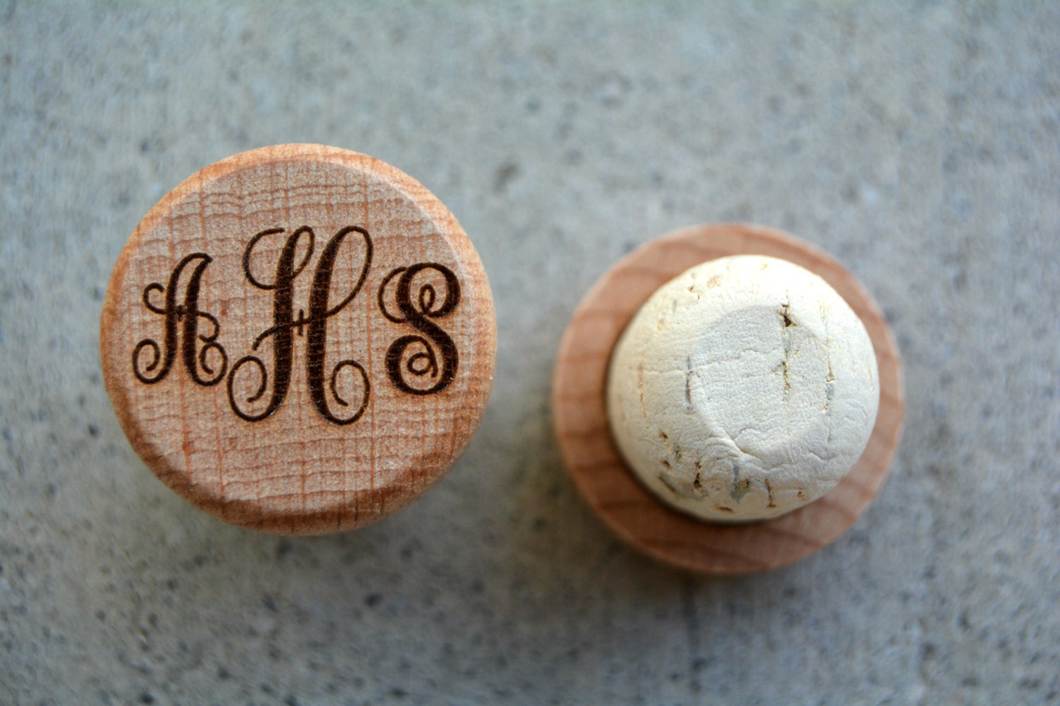 Personalized Wedding Favors Wine Corks Monogrammed Favors