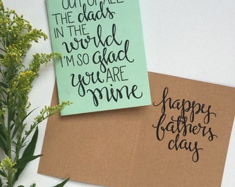 Printable Father's Day Card, Best Dad in the World