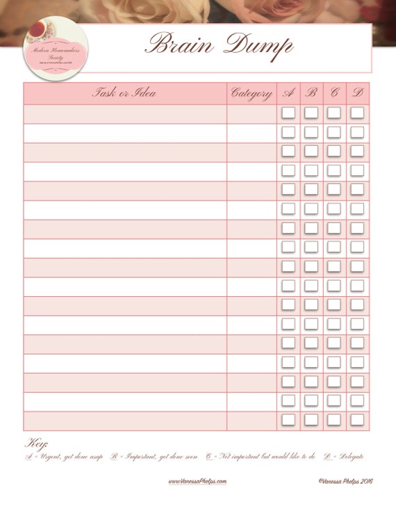brain-dump-printable