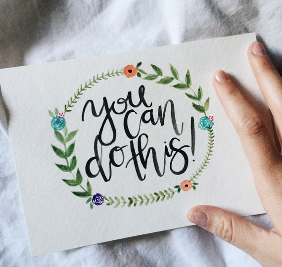 You Can Do This Handmade Quote