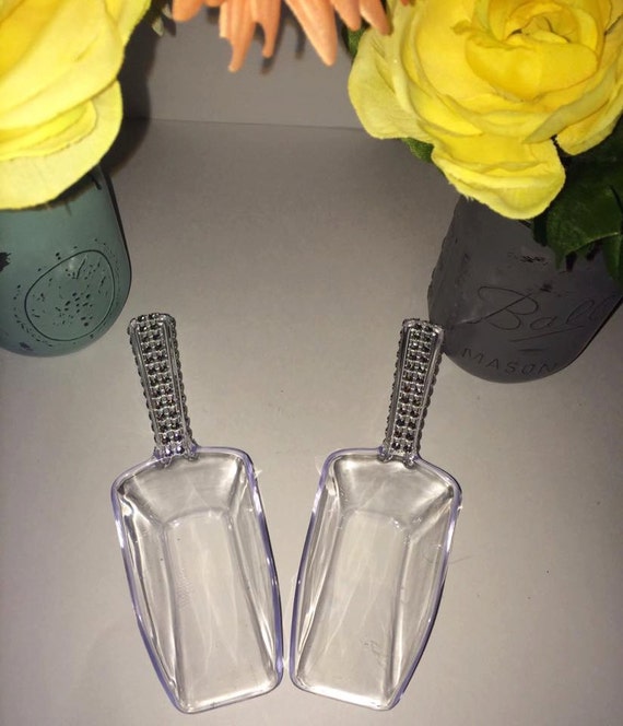 4 Piece Bling Scoop Set Bling Utensils Candy Bar by ShimmerMyParty