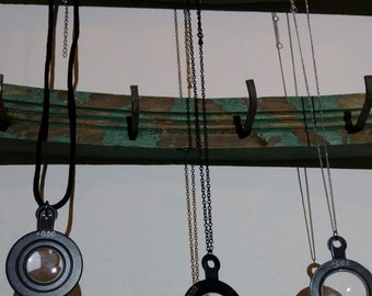 SALE Vintage Optical Lens Necklace