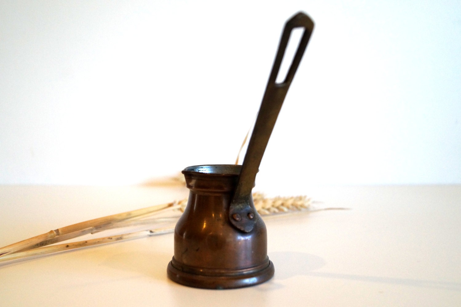 Brass Coffee Maker Coffee Server Vintage Old Original