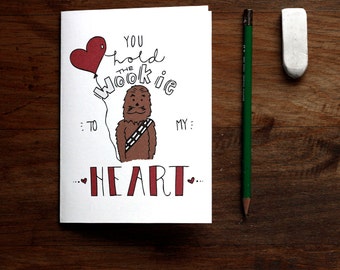 chewbacca card etsy chewbacca card etsy
