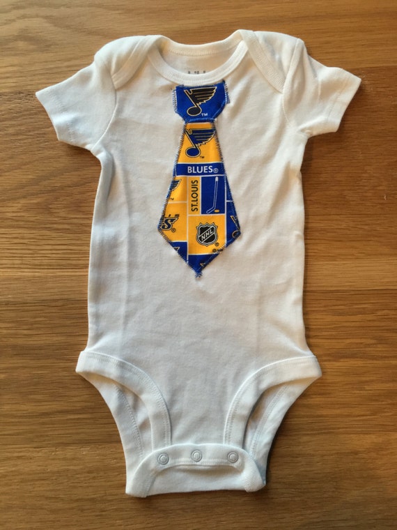St. Louis Blues Onesie Sports Onesie Blues Onesie by BlondeNCrafty