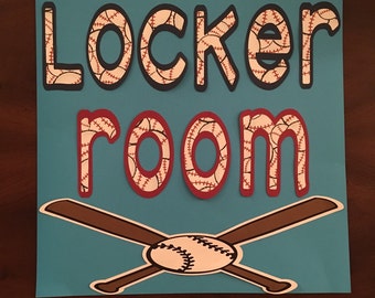 Locker room sign – Etsy