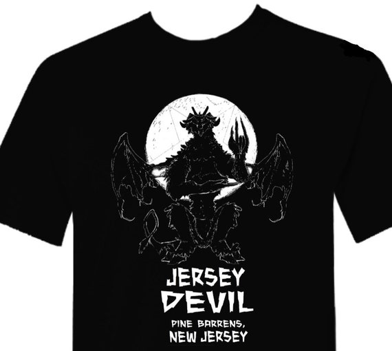 devil print t shirt