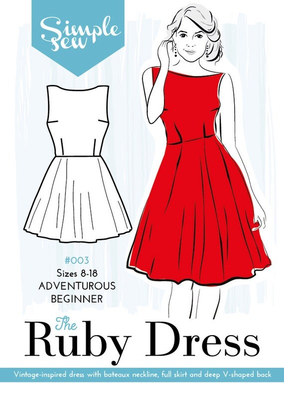 Sewing Pattern Offers Uk | simple sew ruby dress sewing pattern uk by simplesewpatternsuk Sewing Pattern Offers Uk | simple sew ruby dress sewing pattern uk by simplesewpatternsuk