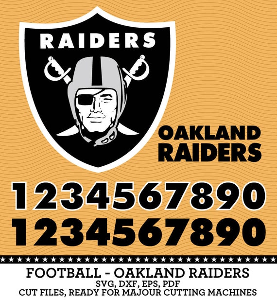 Download Oakland Raiders Football Team Logo SVG dxf by SVGsilhouetteDXF
