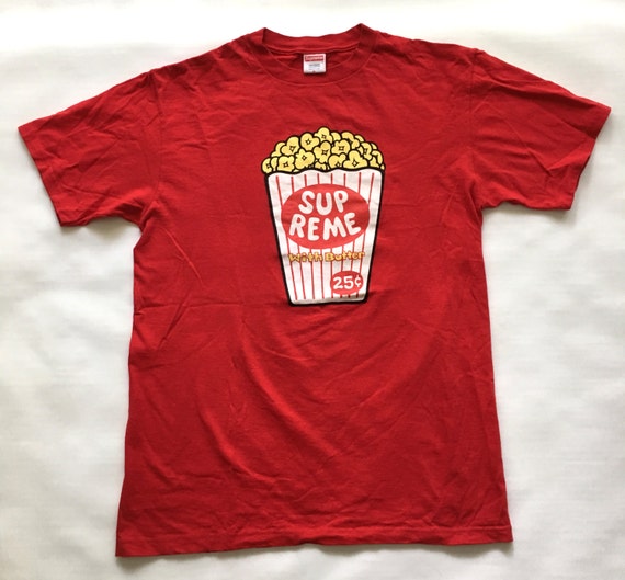 supreme popcorn tee