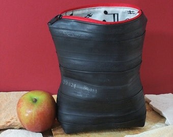 Lunchbag, bread bag Multibag from bicycle tube