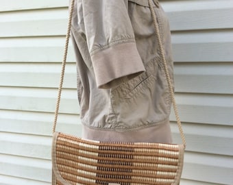 Palizzio Straw Bag, Sisal bag, Vintage