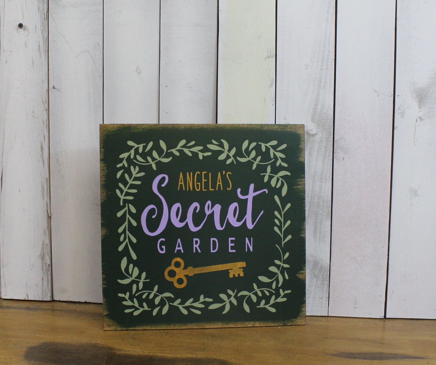 Secret Garden/Sign/Yard Art/Yard by WorldsSweetestSigns on Etsy