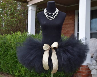 black sparkle tutu skirt