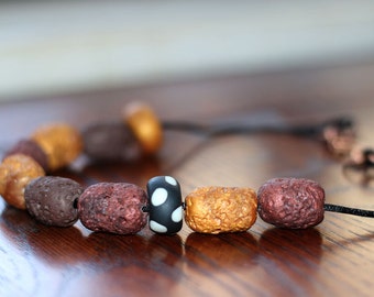 Polymer Clay Necklace, Polymer Clay Beaded Necklace, Polymer Handmade Necklace, Color Clay Necklace, Handmade Necklace, Handmade Clay Beads