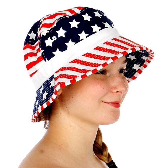 9.99 American Flag Bucket Hat Flag Hat USA Flag Bucket Hat