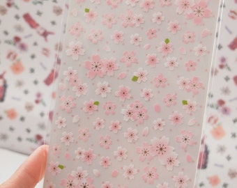 Japanese Cherry Blossoms Sticker (1 Sheet) - 75043
