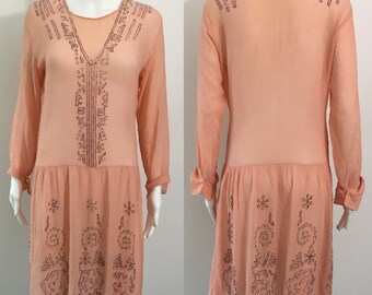 Beautiful 1920's Beaded Dress