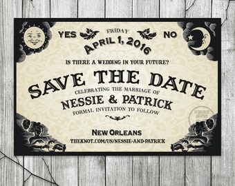 ouija board save the date for wedding halloween wedding invite til death do us - New Orleans Halloween Parties ouija board save the date for wedding halloween wedding invite til death do us - New Orleans Halloween Parties