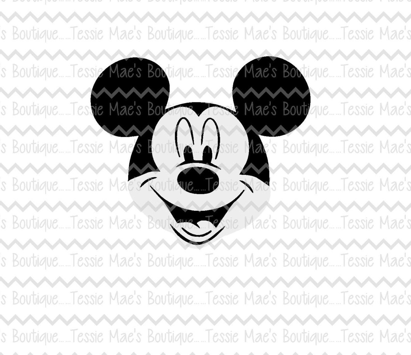 Mickey Mouse SVG DXF EPS Digital Design Disney Designs