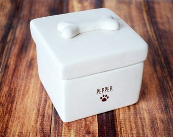 Personalized Dog Treat Jar