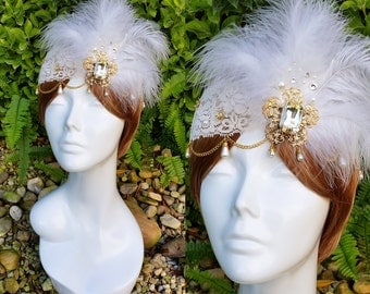 The Great Gatsby 1920s Flapper Headpiece