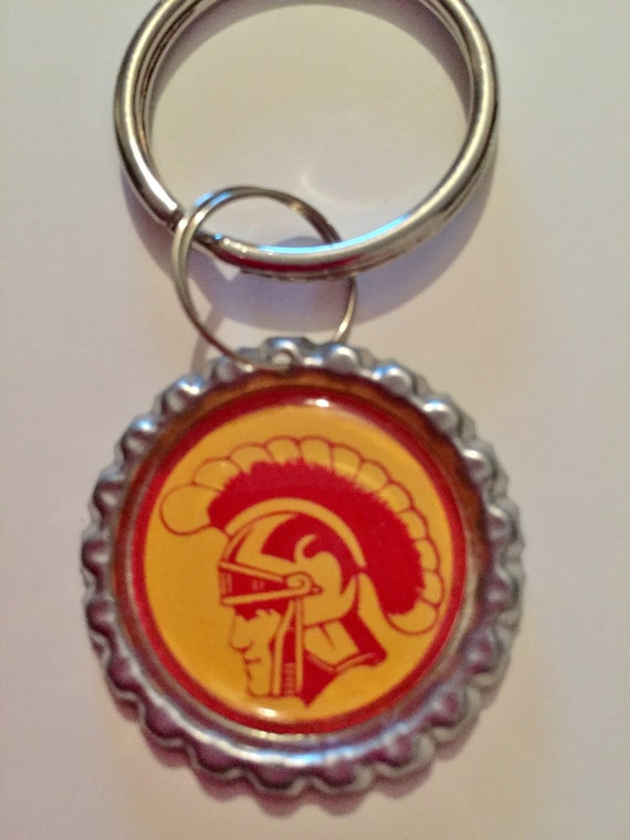 USC Keychain Football keychain College Football Sports