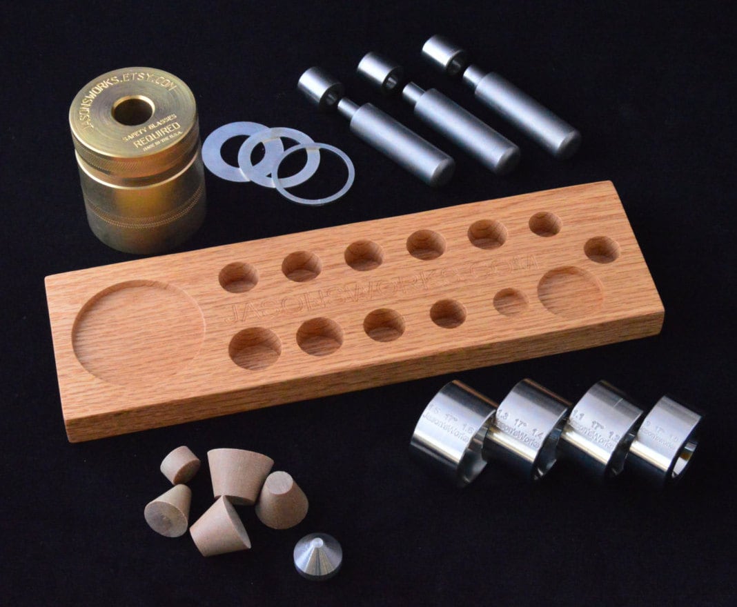 Classic Coin Ring Starter Kit punch requires spacers to