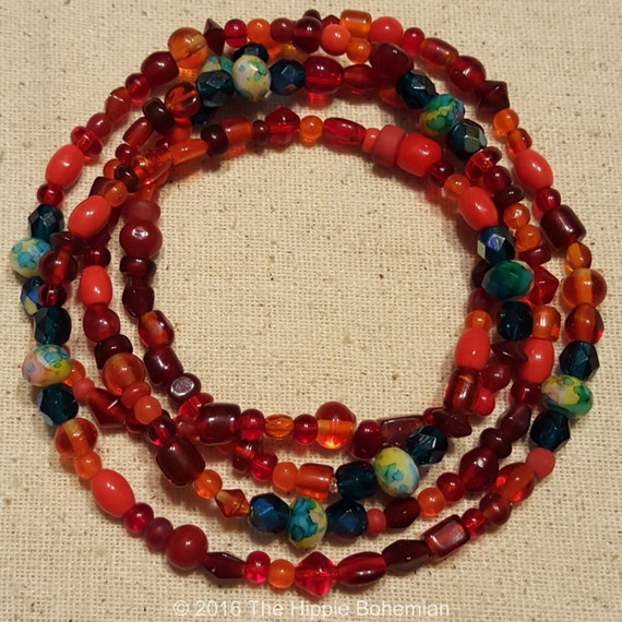 Far Out Hippie Love Beads Far Out Love Beads Hippie Love