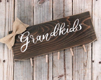 Grandkids Make Life Grand Grandkids Sign Grandkids Picture Frame Gift For Grandparents Grandkids Frame Gift From Grandkids Gift To Nana Pap