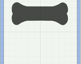 Dog bone SVG cutting file / Doggy