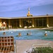 Vintage Photo Slide..Pool at The Holiday Inn 1960, Original 35mm Photo Slide, Vernacular Photography, American Social History Photo