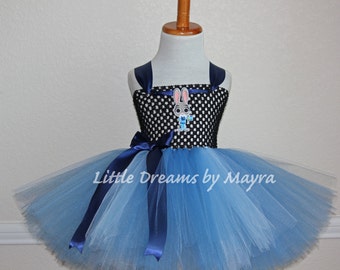 Lt. Judy Hopps inspired tutu dress, Zootopia birthday party inspired costume, Judy Hopps inspired outfit size nb to 12years
