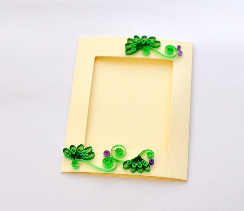 Paper Quilling Card Quilling Photo Frame Paper Frame Quilled