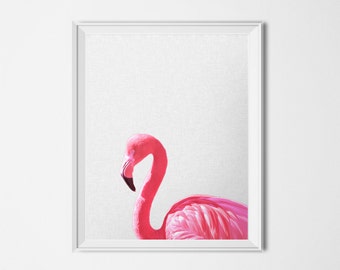 Pink Flamingo Stand Tall Darling Digital Printable Art