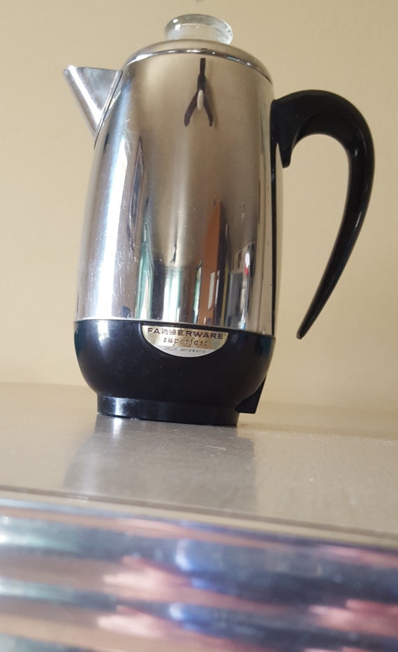Items similar to Vintage Farberware coffee maker superfast fully automatic electric percolator ...