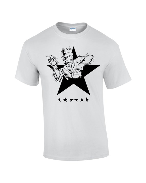 david bowie blackstar t shirt uk