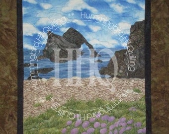 By The Seal's Isle: A Landscape Quilt