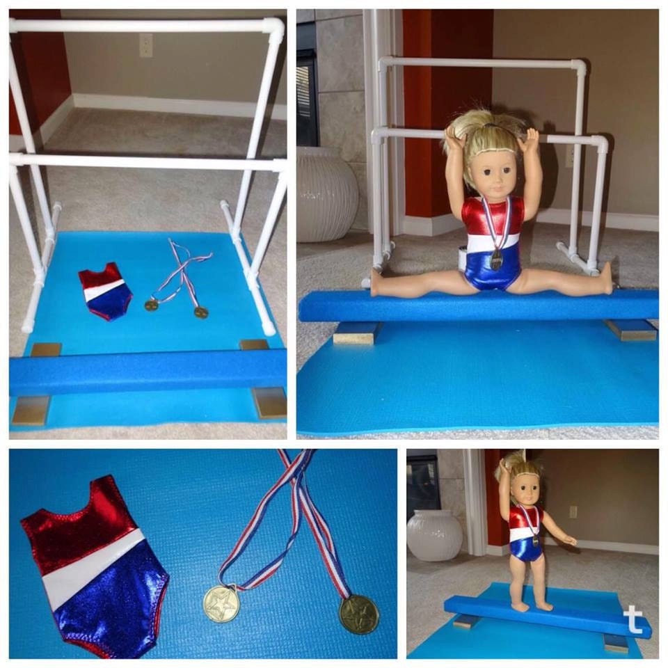 my life doll gymnastics set