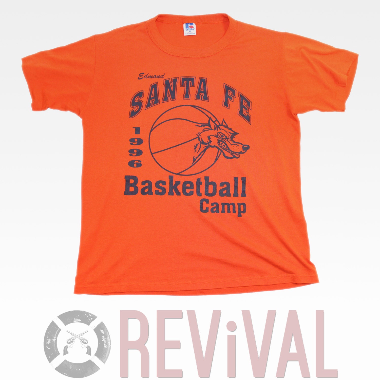 Vintage Basketball Camp T Shirt Size M